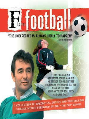 cover image of F is for Football